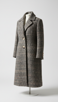 Porcelain Wool Overcoat